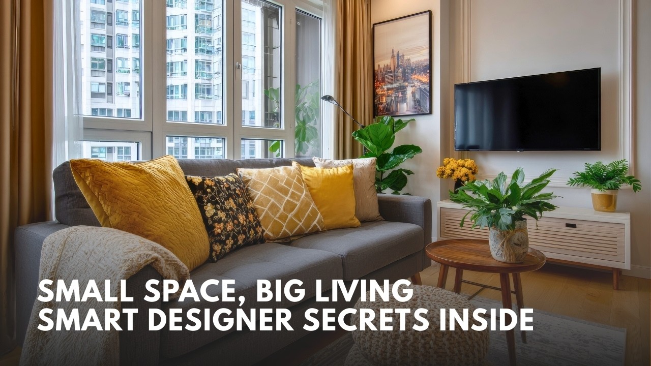 Small Space, Big Utility Designer Secrets for Seamless Tiny Apartment Living