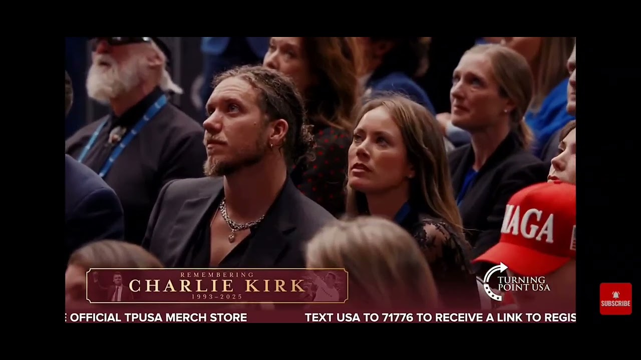 ERIKA KIRK'S MESSAGE FOR YOUNG MEN. 