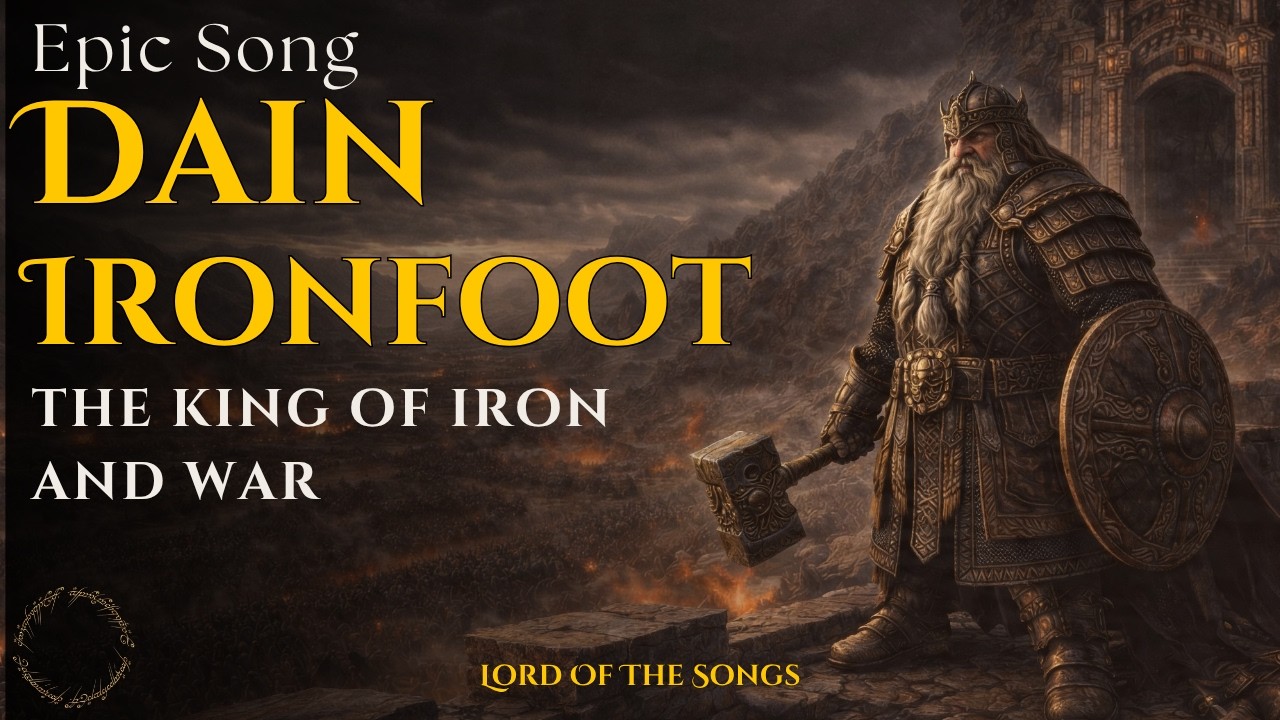 DÁIN IRONFOOT | The Hammer of the Iron Hills | Tolkien’s World in Songs