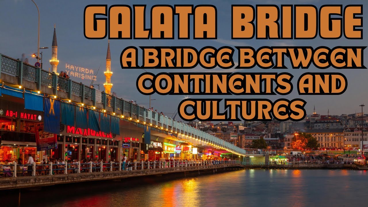 Galata Bridge: A Bridge Between Continents and Cultures #travel #explore #turkey