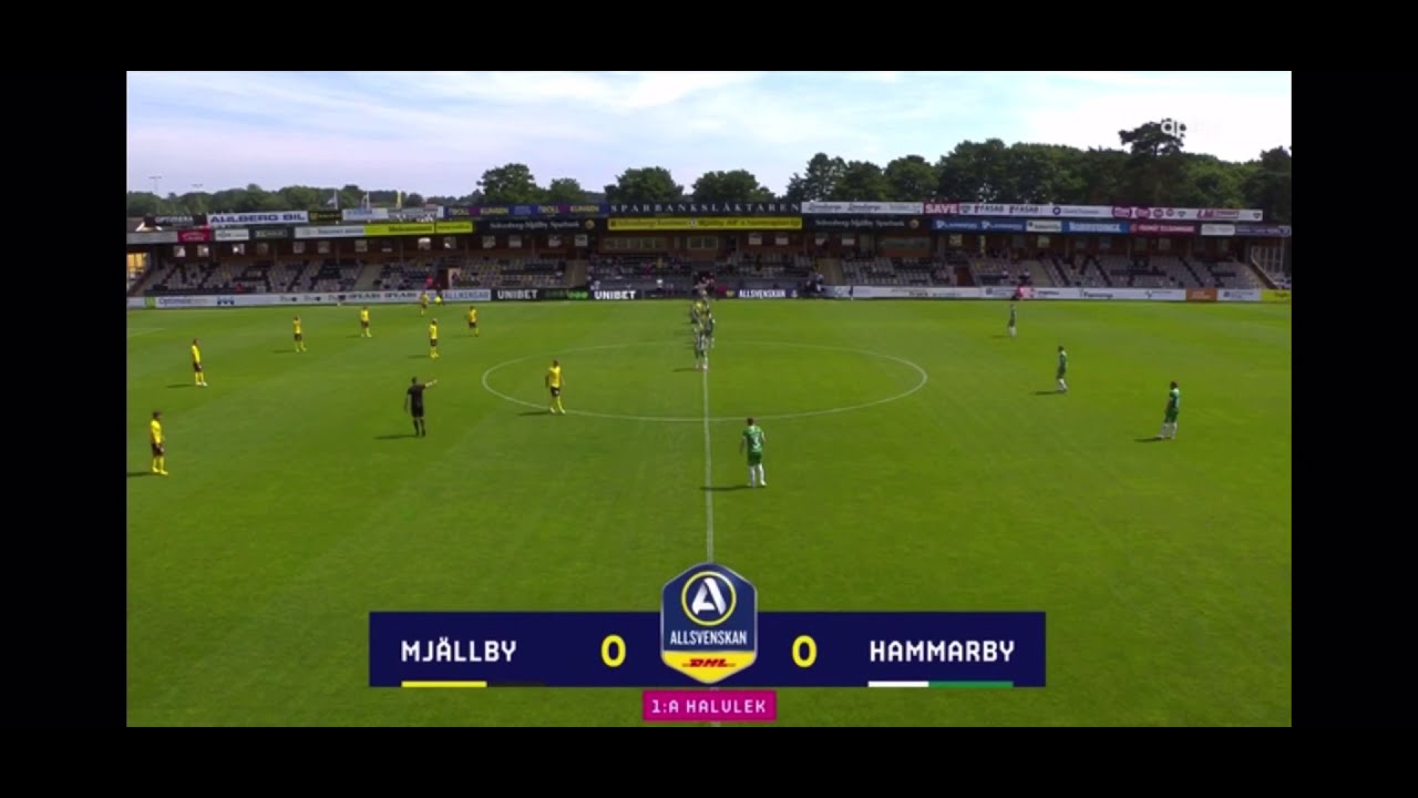 Mjällby 2 - 1 Hammarby