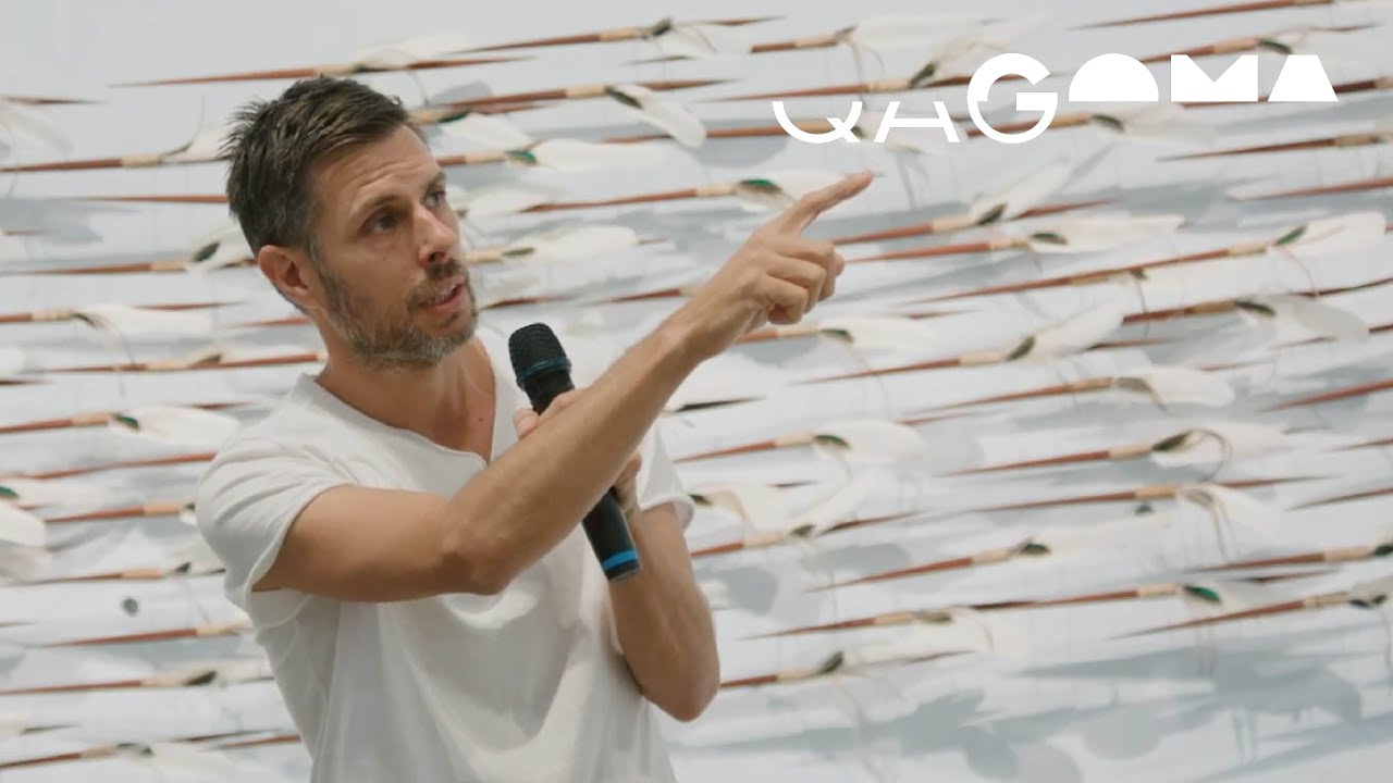 Jonathan Jones creates a flock of winged sculptures