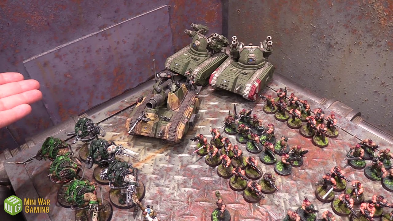 Astra Militarum vs Druhkari Warhammer 40k Battle Report - Just the Luka the Dice Ep 71