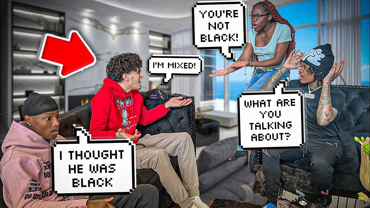 Telling Jordan He's Not A Black Person! * Exteremly Funny*