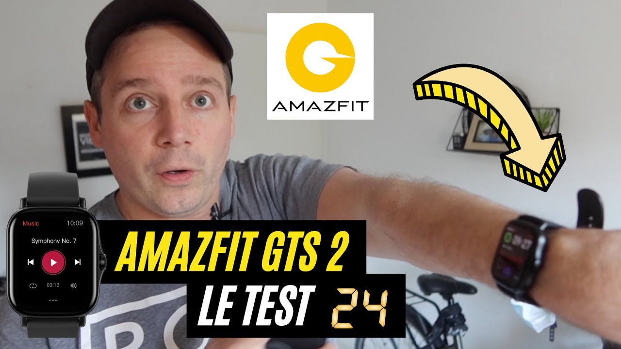 Amazfit GTS 2 (Test) : 24h avec la montre MP3 / GPS