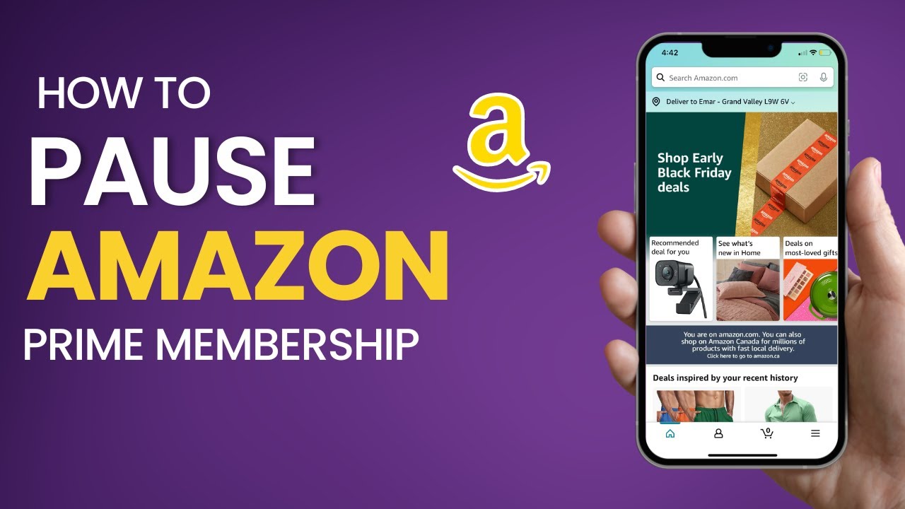 How to Pause Amazon Prime Membership