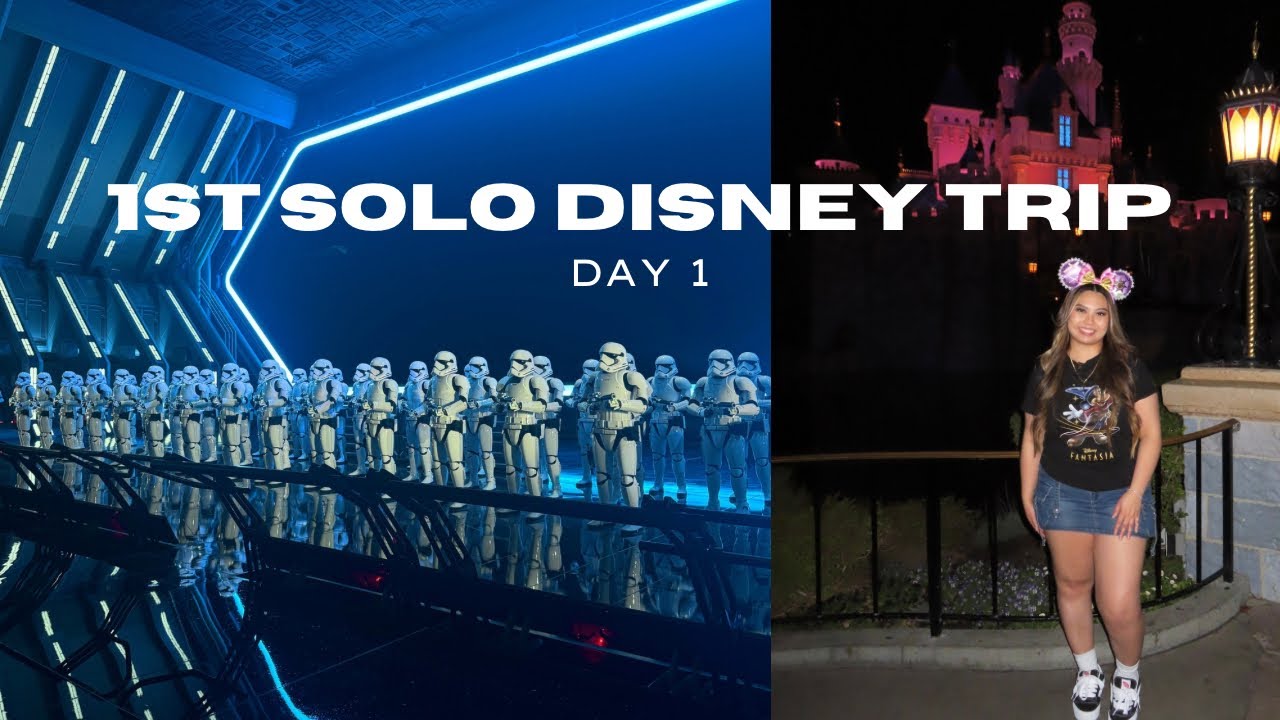 1st EVER solo Disney day!