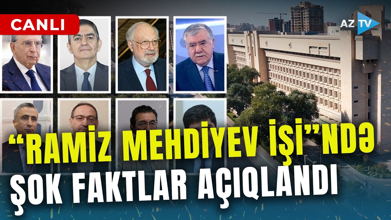 SON DƏQİQƏ! DTX “Ramiz Mehdiyev işi”nin DETALLARINI AÇIQLADI – MÜHÜM FAKTLAR ÜZƏ ÇIXDI