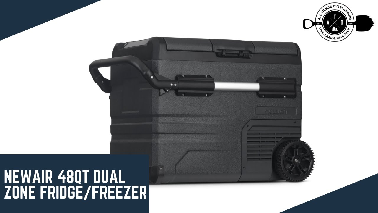 NewAir 48Qt  Dual Zone Fridge Freezer Review (Features, Quality, How to Control Dual Zones)