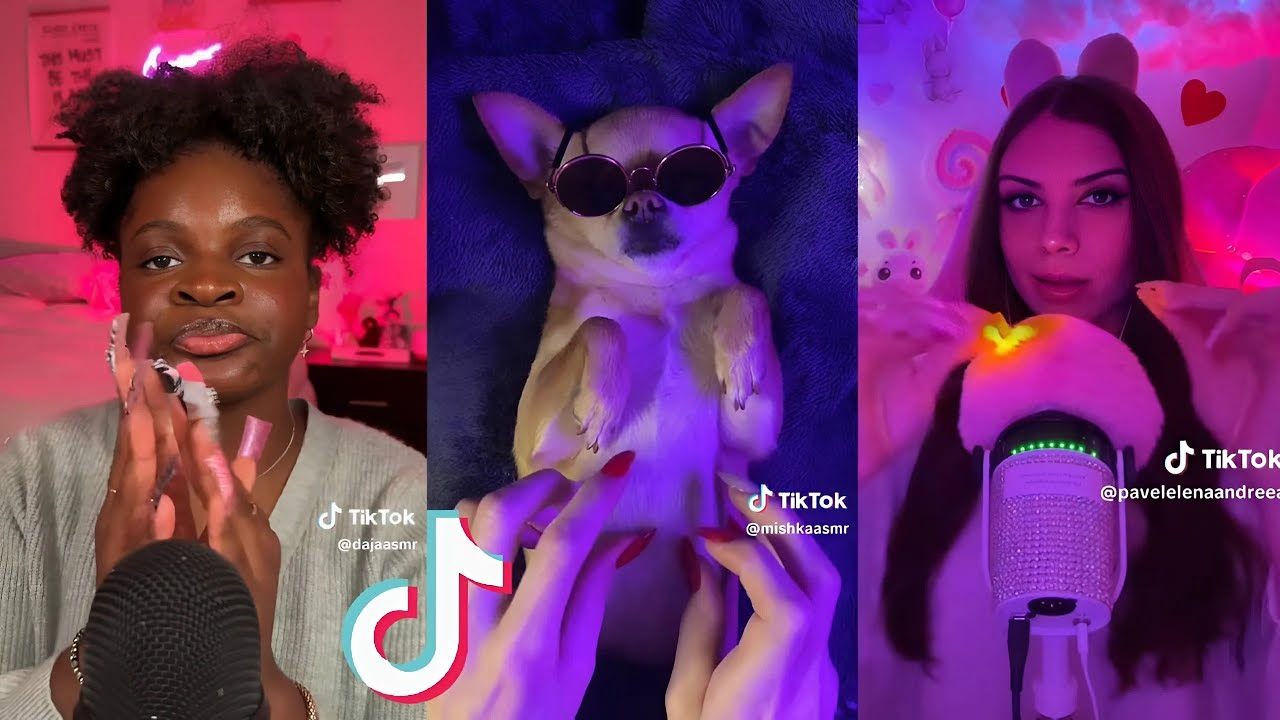 ASMR  | TIKTOK Compilation| Part 10 | ASMR for deep sleep