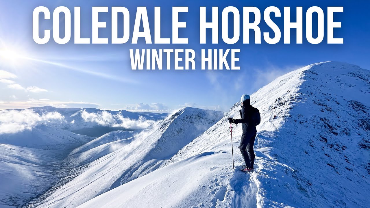 CRAZY Winter Conditions - Coledale Horseshoe Hike - Lake District