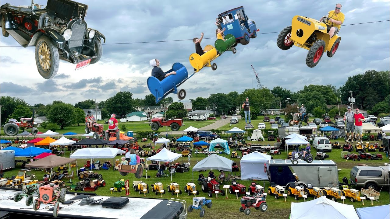 2025 Garden Tractor Daze  Portage, WI Full Show Footage