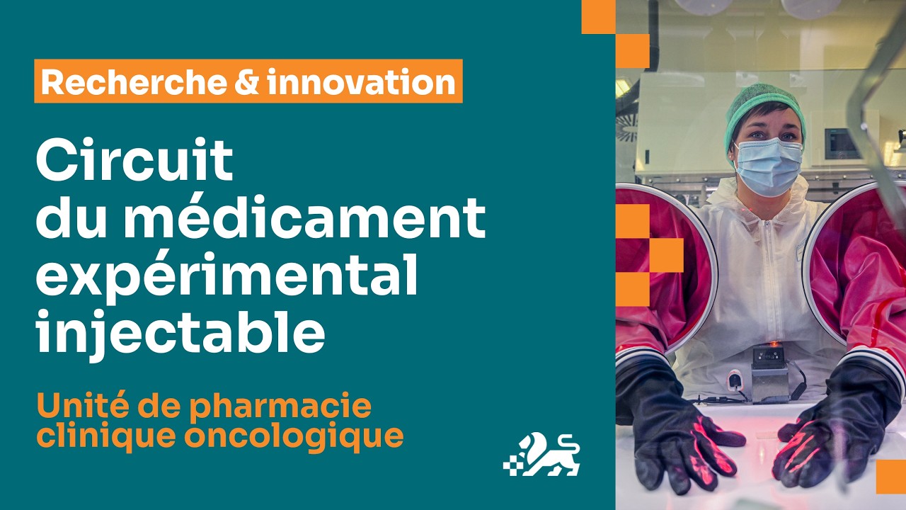 Le circuit du médicament expérimental injectable