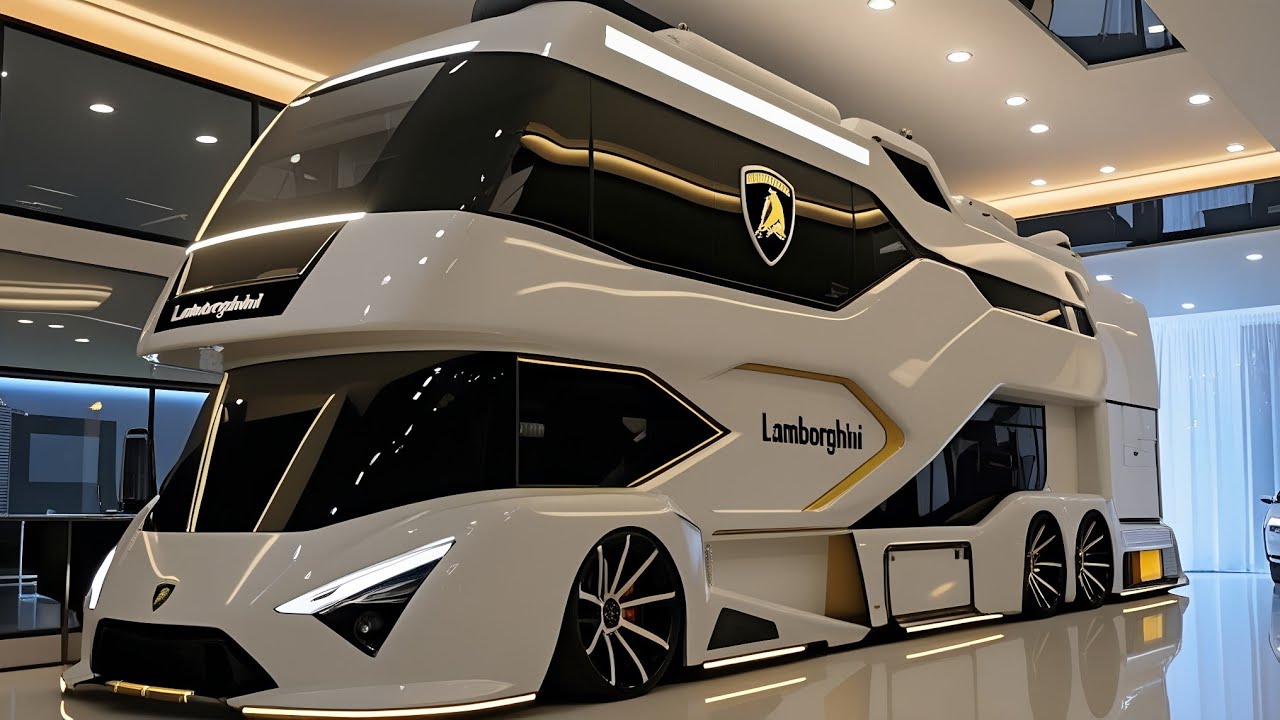 Lamborghini Motorhome 2026: Design Agressivo, Tecnologia e Luxo Extremo!