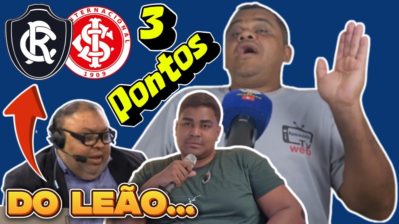 Jornalista Paraense CRAVA VITÓRIA do Remo diante do Internacional no Mangueirão 