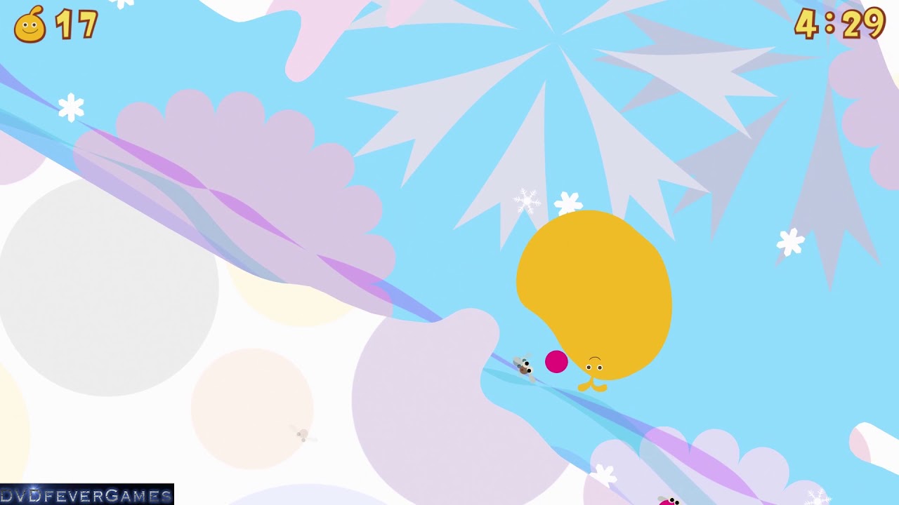 LocoRoco PS4 World 1 Level 4 - all fruits and pickories (1080p HD, 60fps) (PSP game) - DVDfeverGames