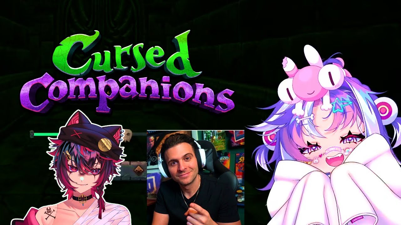 Michi Mochievee Plays Cursed Companions with Nagzz, K9Kuro, SixteenInMono (Dec 3 2025)