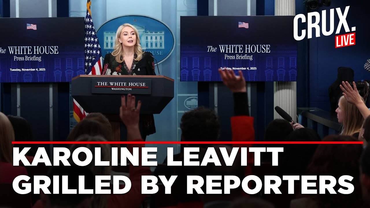 Karoline Leavitt LIVE | White House Briefing | Minneapolis ICE Shooting | Iran | Trump | US News