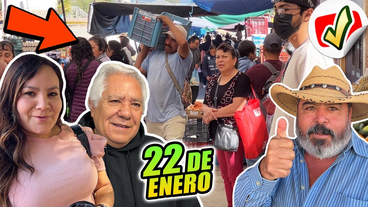ESTO PASÓ EN EL TIANGUIS del 22 de enero 🌟 EXCELENTE AMBIENTE | Revista Coeneo 2026