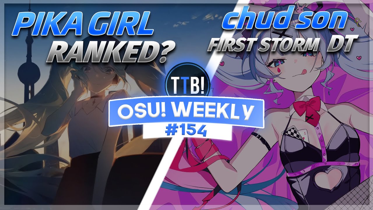 mrekk TAG Underground Possession DT FC!, chud son First Storm + DT 1000pp & more! osu! Weekly #154