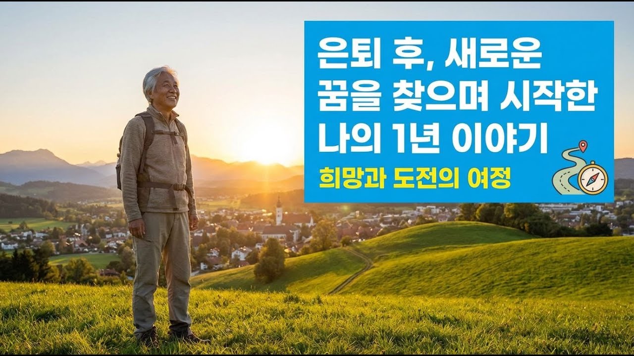 은퇴 1년, 변화의 순간들 속으로~~~ 노년의 인생을 청춘으로 바꾼다. 인생은 지금부터 내 인생은 이제 시작이다