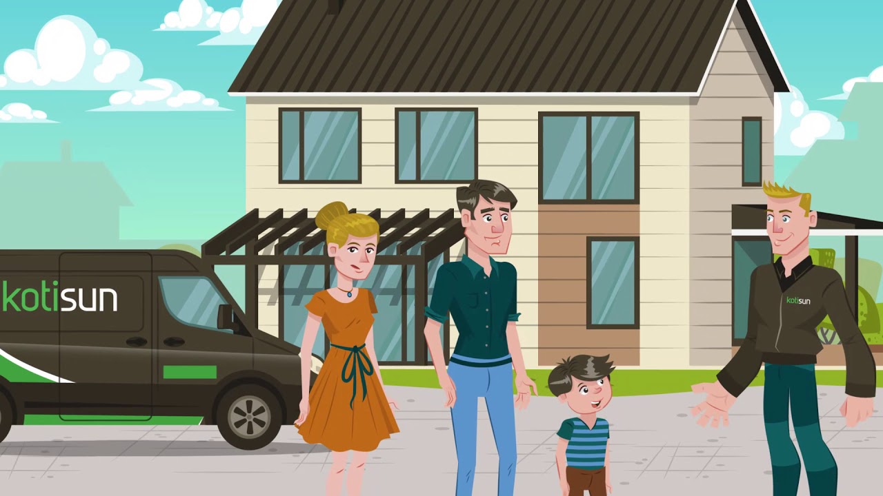 Selitysvideo - Kotisun Viem&auml;rinpuhdistus - Premium 2D-Animaatio