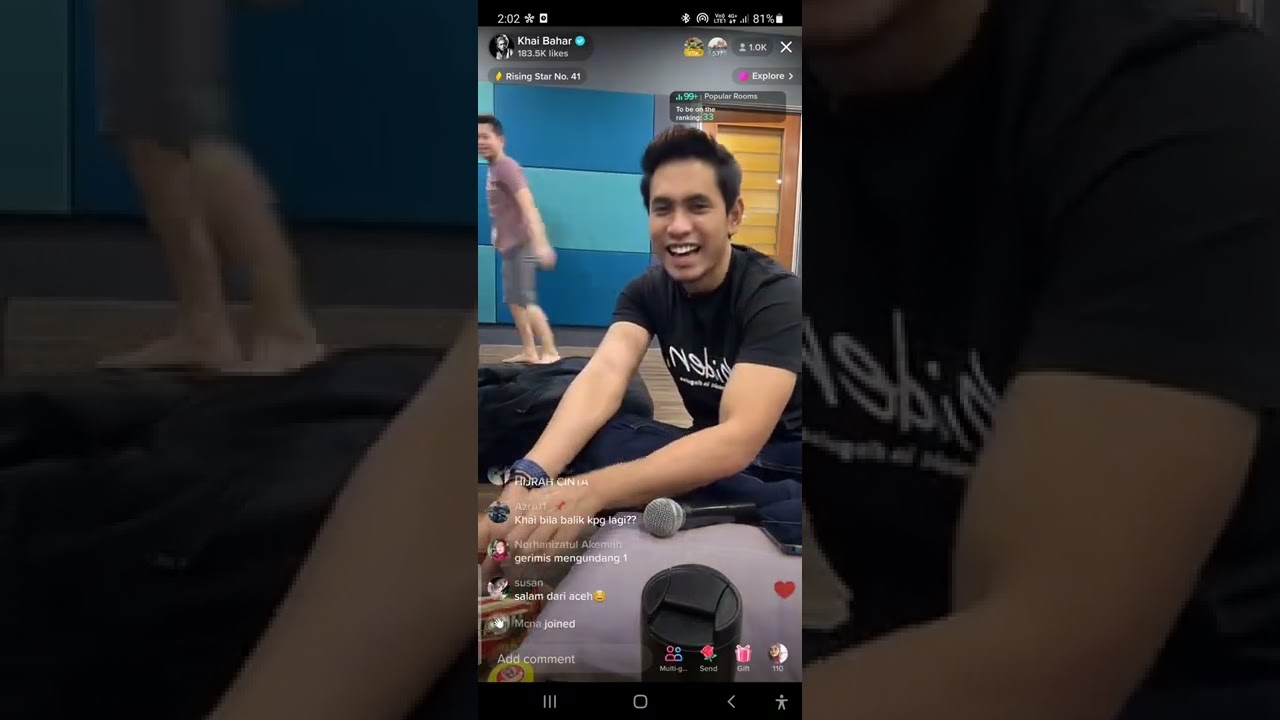 Khai Bahar - Hanya Segenggam Setia +Talk | TikTok LIVE 13/10/2022