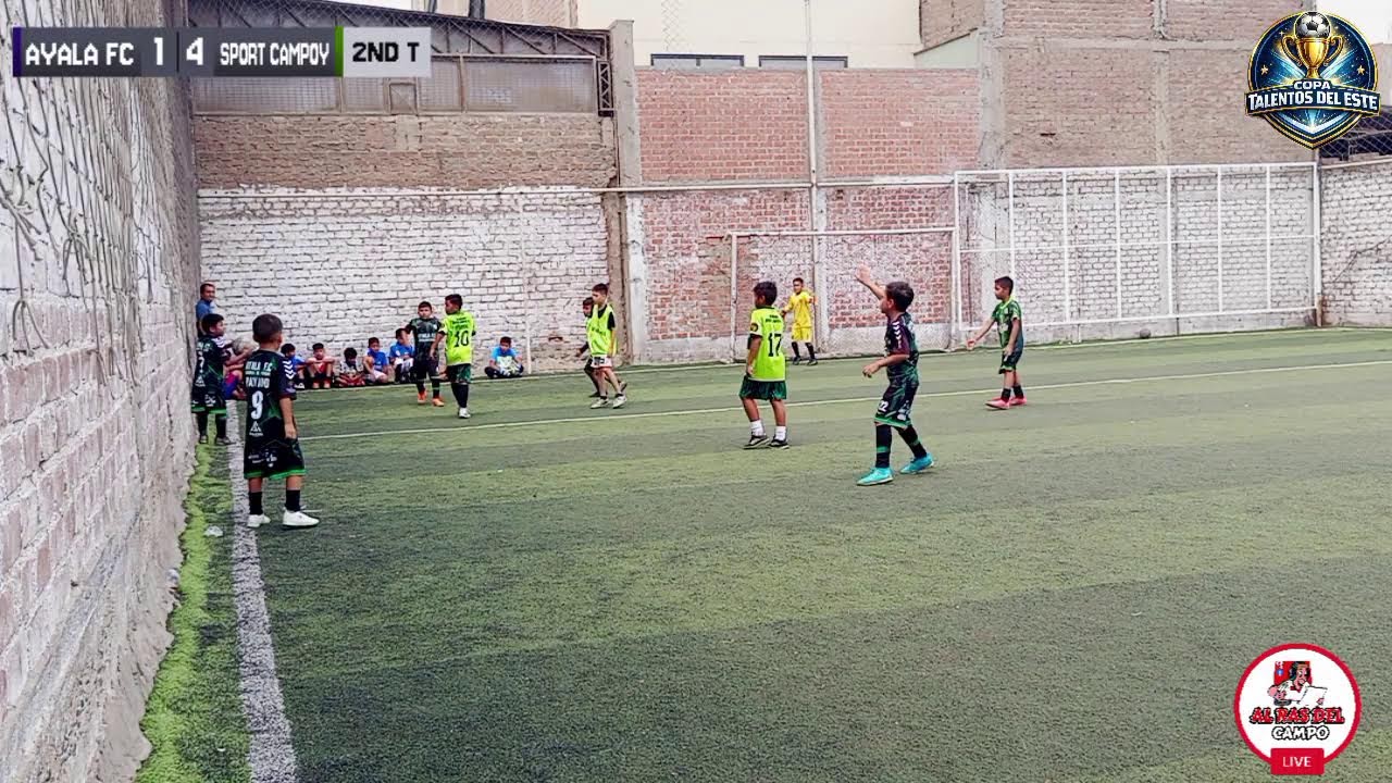 🏆 COPA TALENTOS DEL ESTE
⚽ SPORT CAMPOY 🆚  ⚽ AYALA FÇ
🏟️ CAMPO DE LA CASA HACIENDA