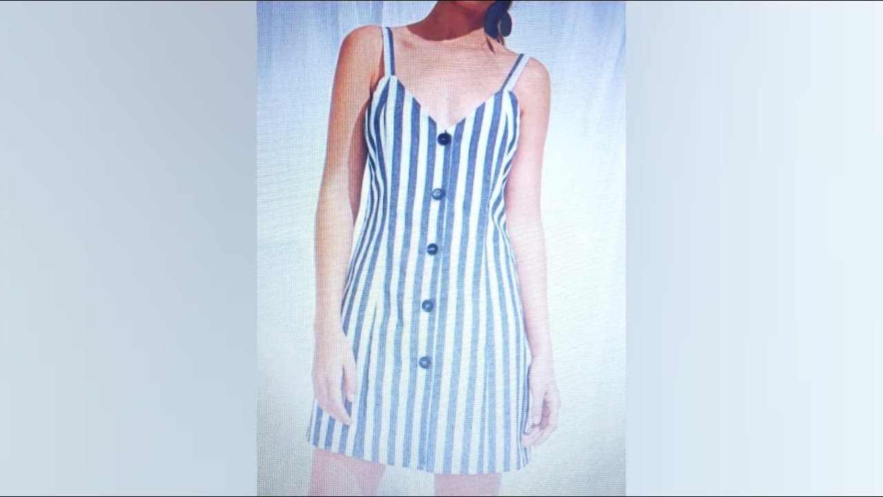 ¡¡¡VIDEO NUEVO!!! COMO PATRONAR ESTE VESTIDO CASUAL CON BOTONES