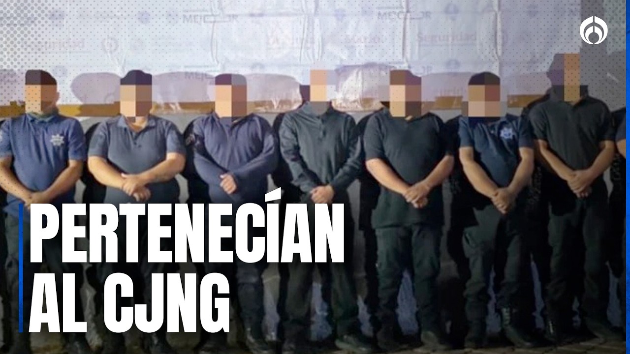Doble uniforme: 11 policías de Michoacán ligados al CJNG van a prisión