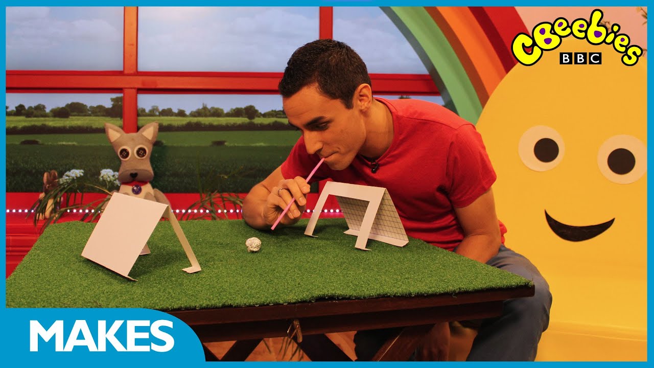 CBeebies: Make Your Own Blow Football