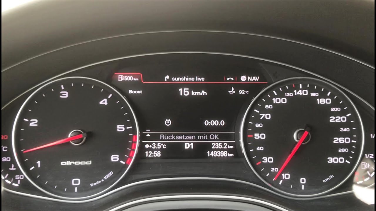 Audi A6 C7 Avant 3.0 TDI 313 HP Acceleration Stock vs Stage 1 380 HP