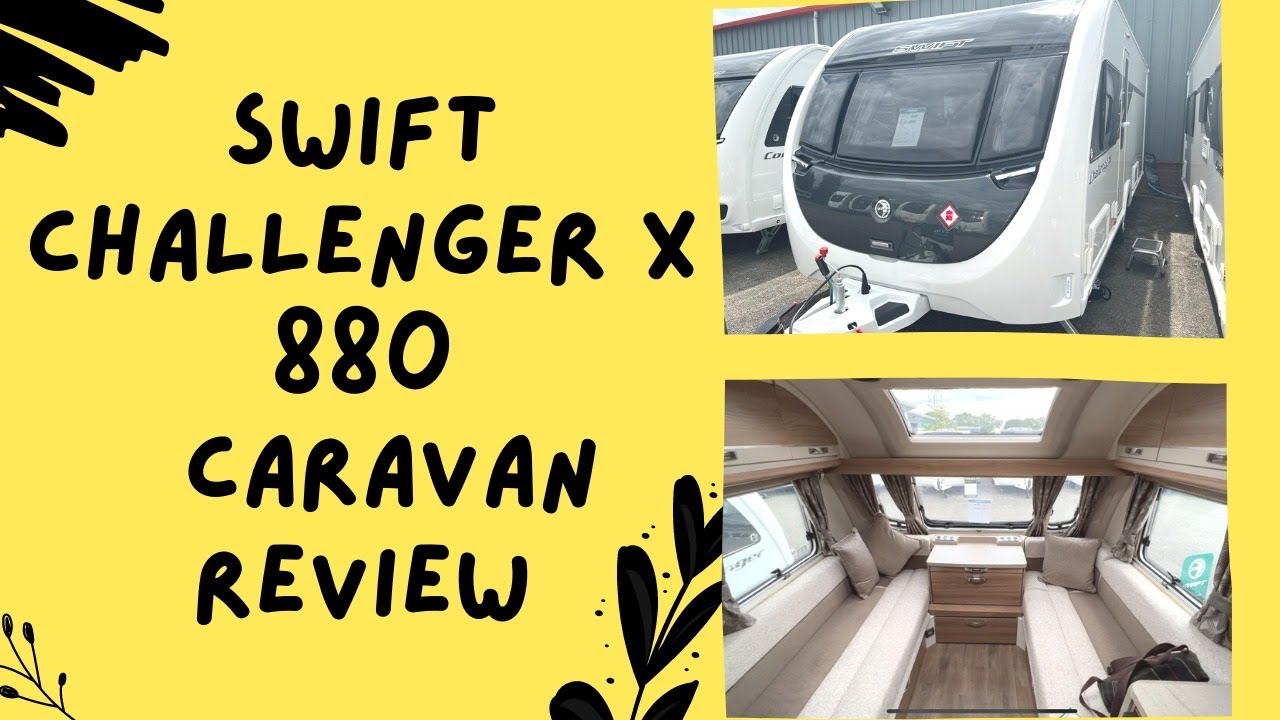 Swift Caravan Reviews - Is The 2022 Challenger X880 The Most Spacious Single Axle Caravan Ever?