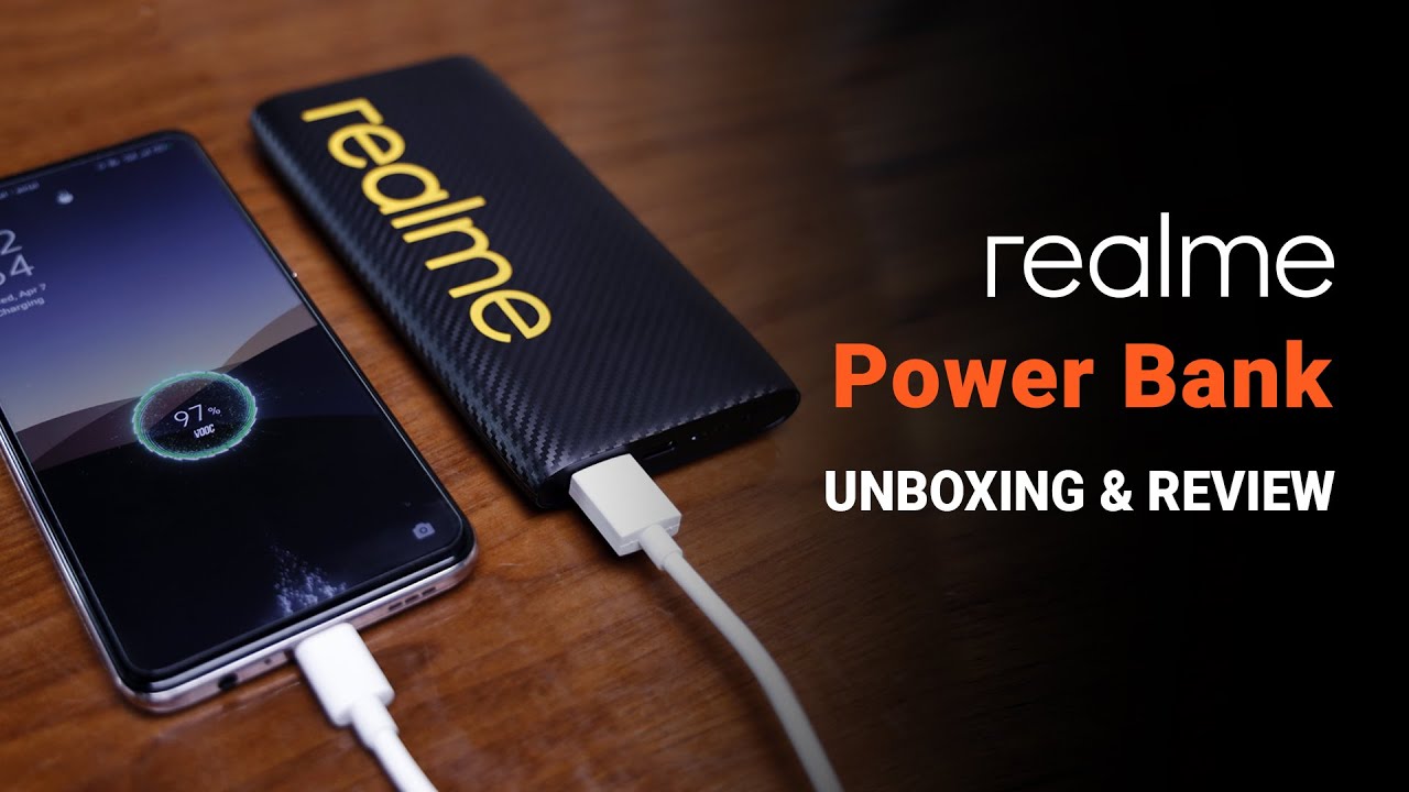 Realme Powerbank Unboxing & Overview | Fast Charging Powerbank