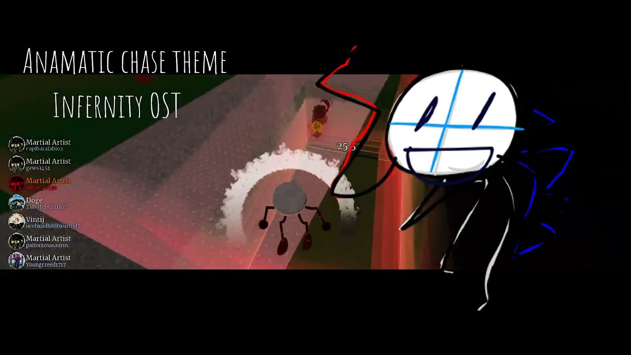 Here he comes (Animatic chase theme) - INFERNITY OST (Fanmade visualizer) - outdated