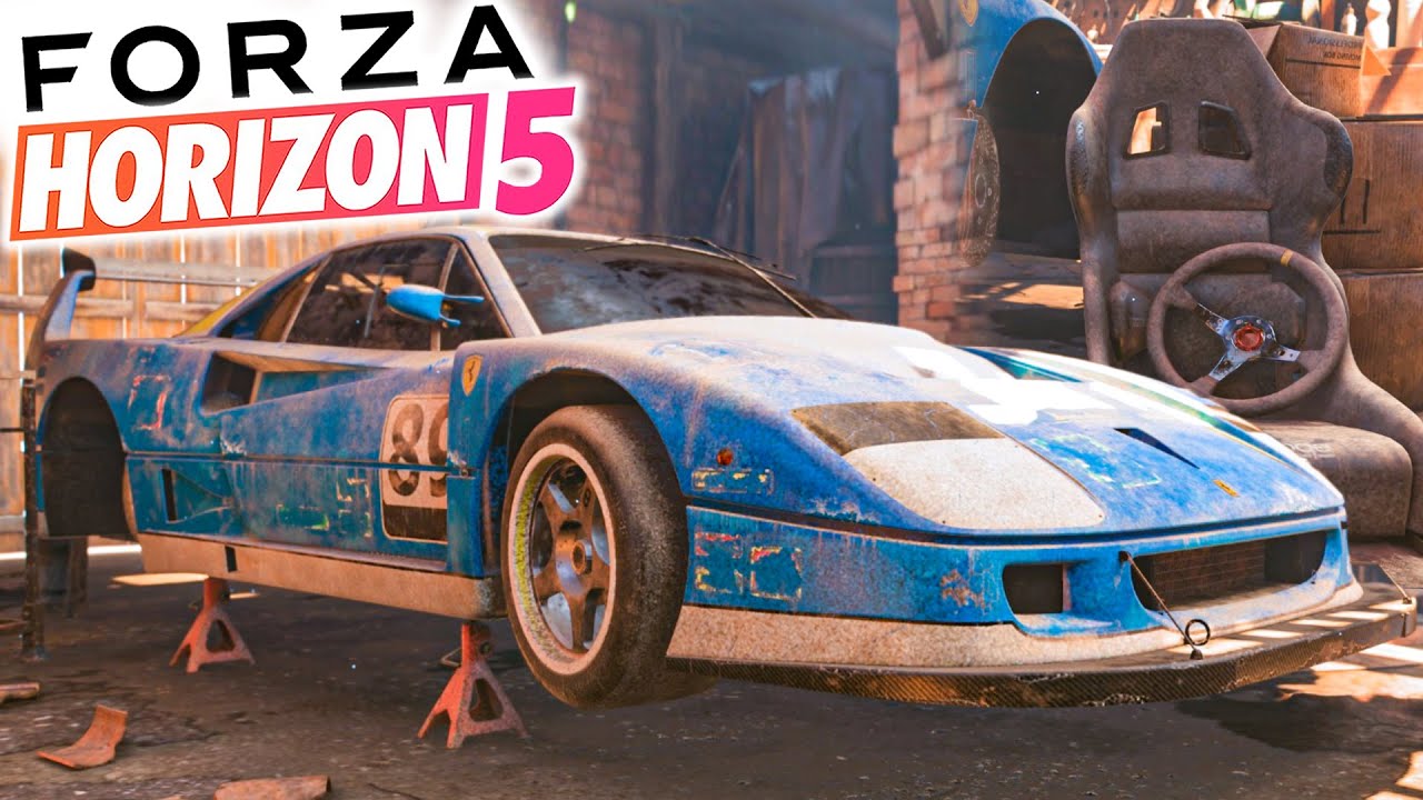 FORZA HORIZON 5 - ENCONTREI 5 CARROS ABANDONADOS NO MESMO VÍDEO! #06