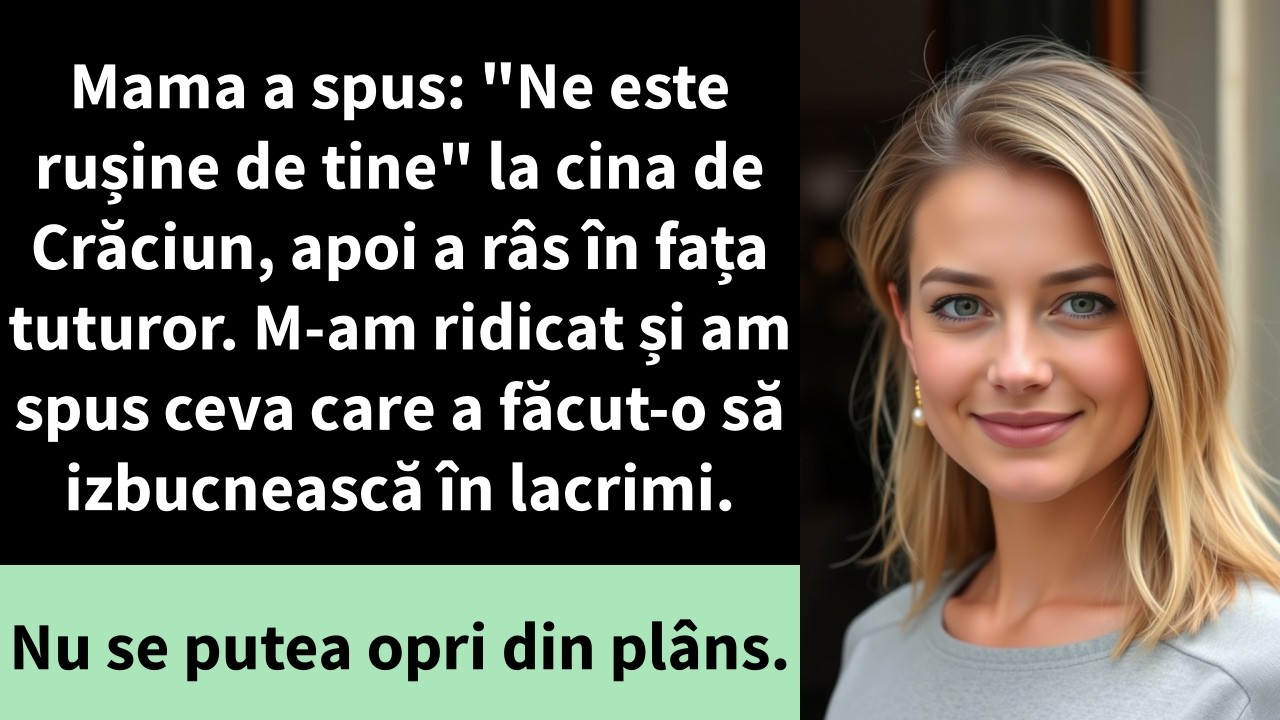 Mama a spus: 