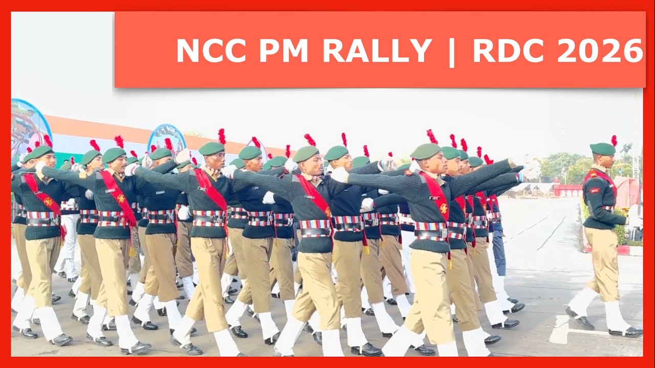 RDC 2026 PM Rally Drill Practice at Cariappa Ground | NCC Republic Day Camp Highlights