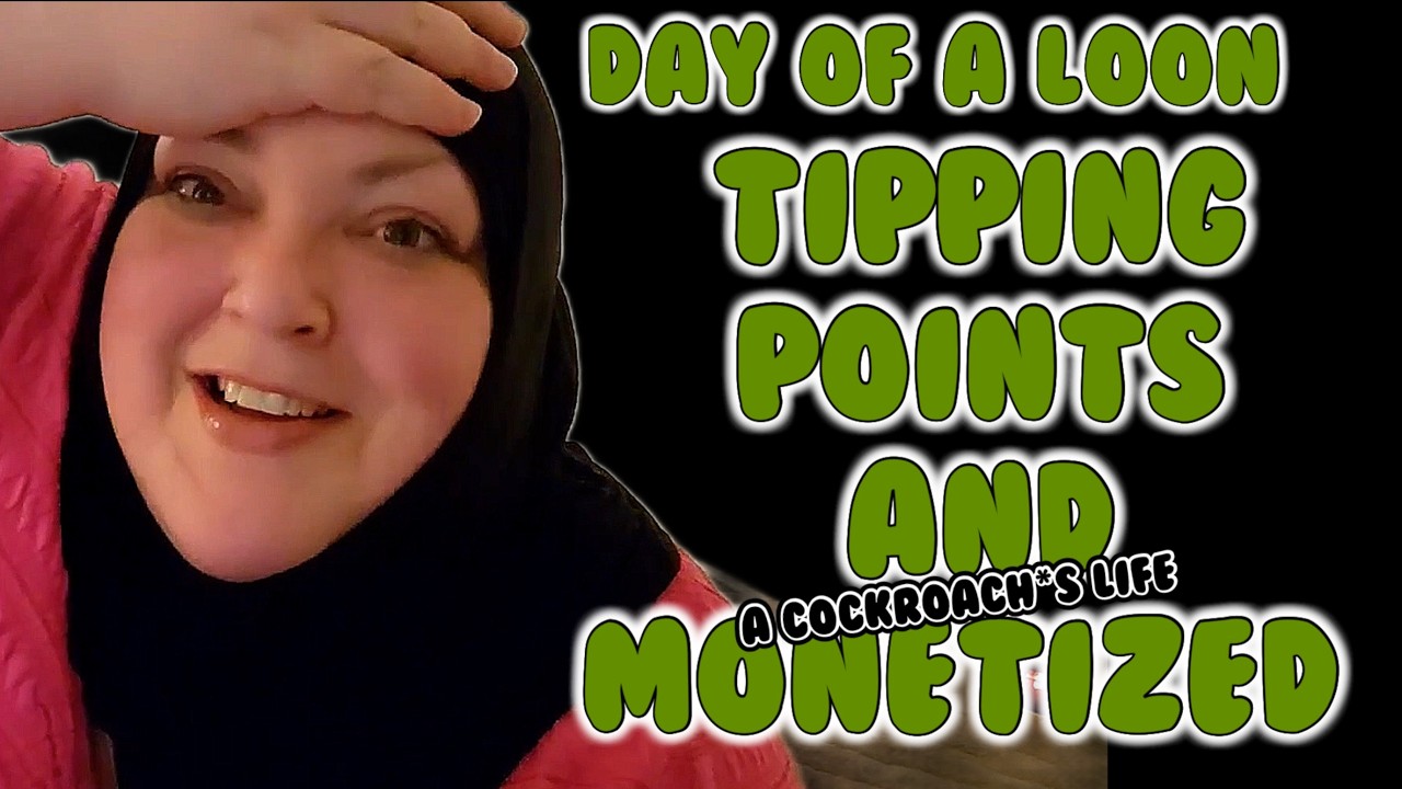 FOODIE DAY OF A LOON 3-16-26 | WASSUP + i’M BACK | PISSY ABOUT TIPPING, GETS YOUTUBE REMONETIZED