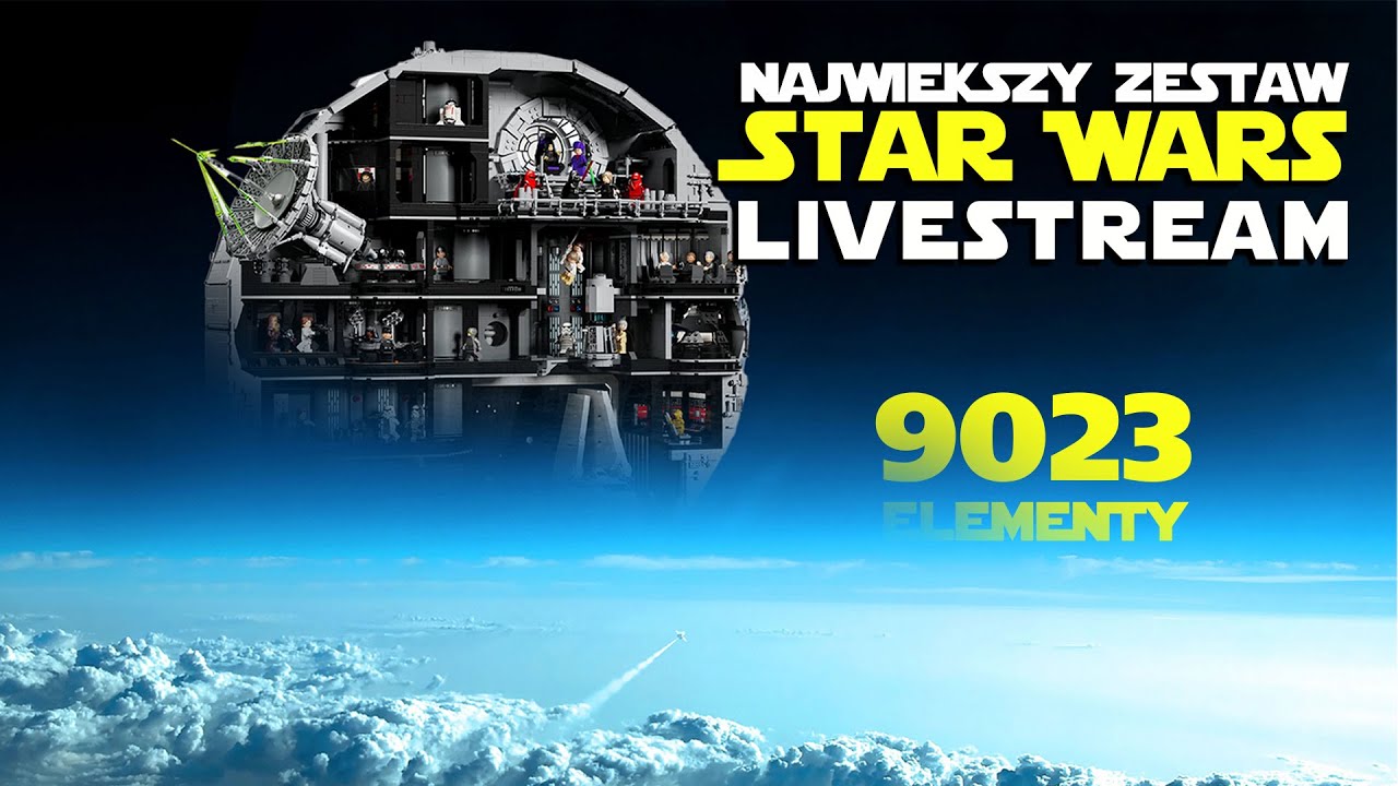 LEGO GWIAZDA ŚMIERCI - NAJWIĘKSZY ZESTAW STAR WARS
