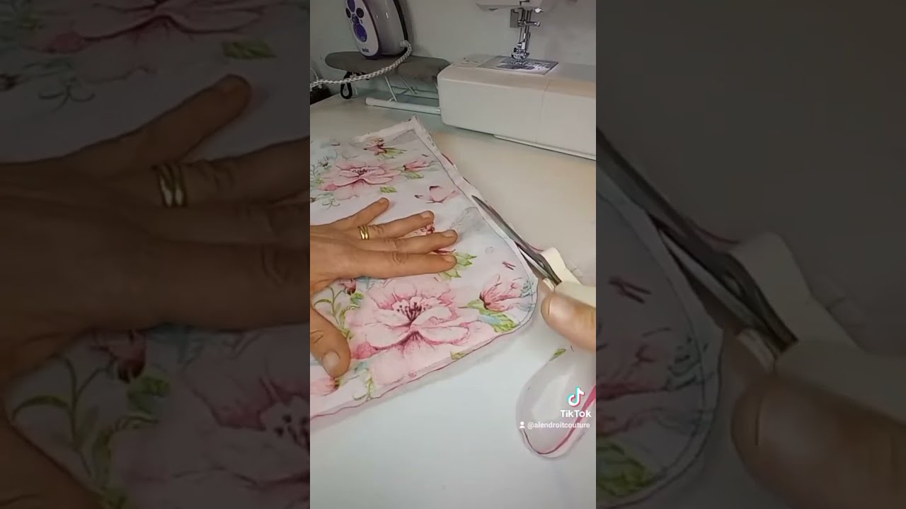 tuto pochette à barrettes