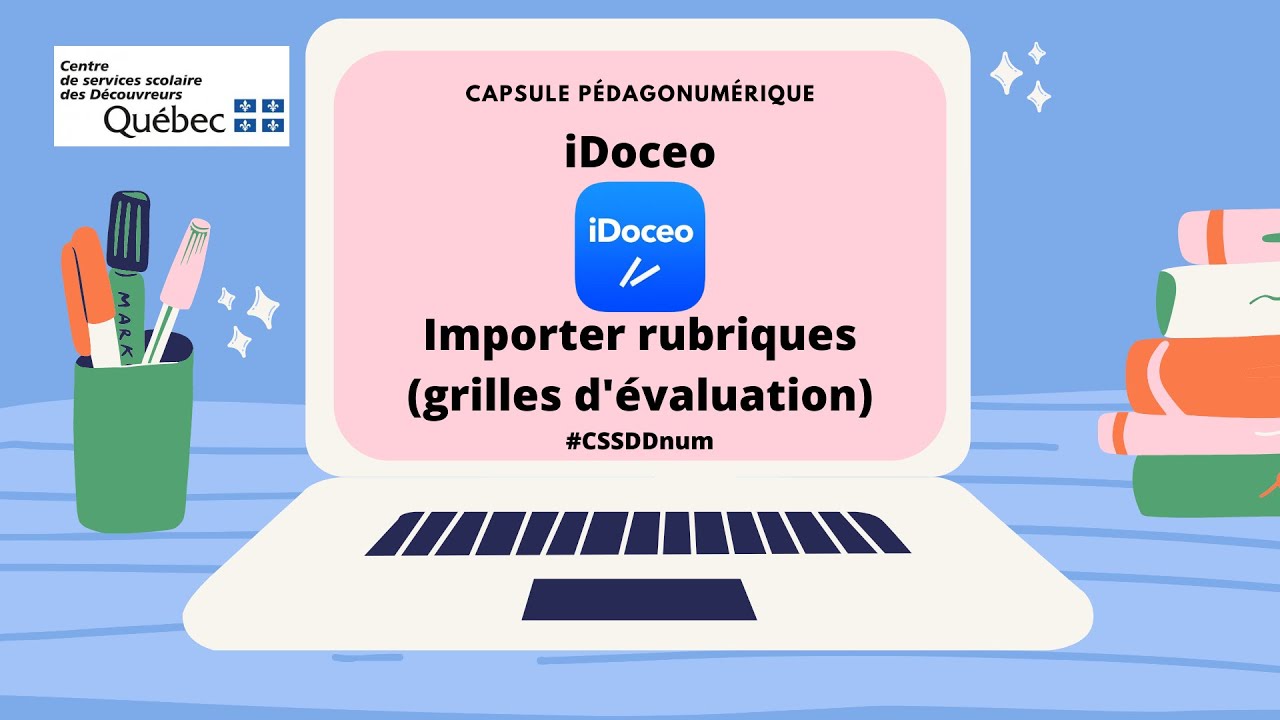 iDoceo -  Importer des rubriques (Grilles d'évaluation)