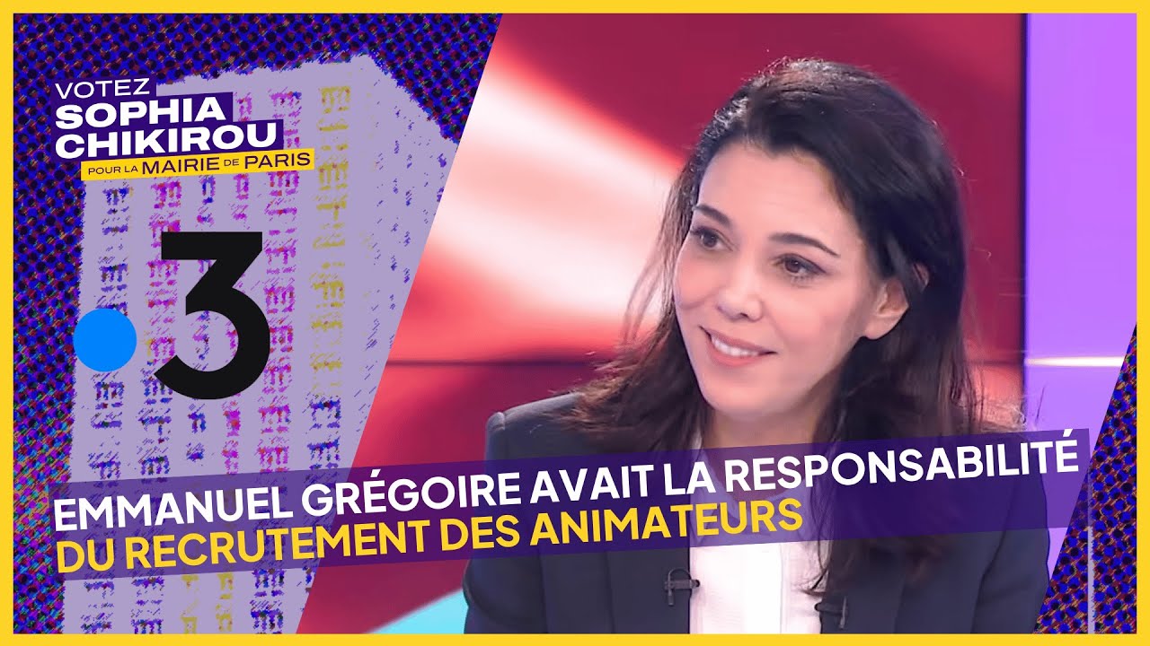 Périscolaire, plan vélo, stop à la bétonnisation : Sophia Chikirou sur France 3