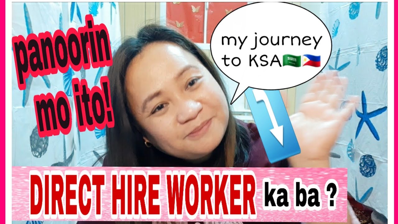 DIRECT HIRE WORKER AKO at ito ang mga proseso bago ako nkapunta ng Saudi🇸🇦🇵🇭/Smorgasbord Pinay