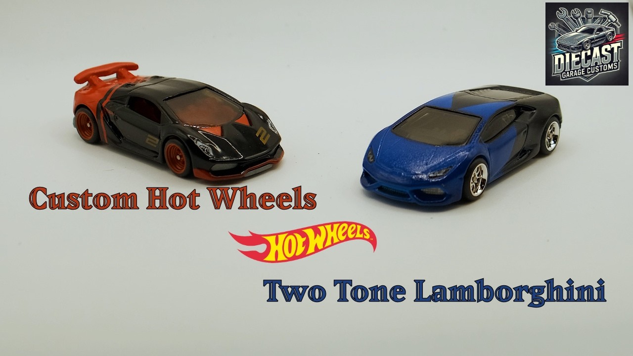 Custom Two-Tone Lamborghini