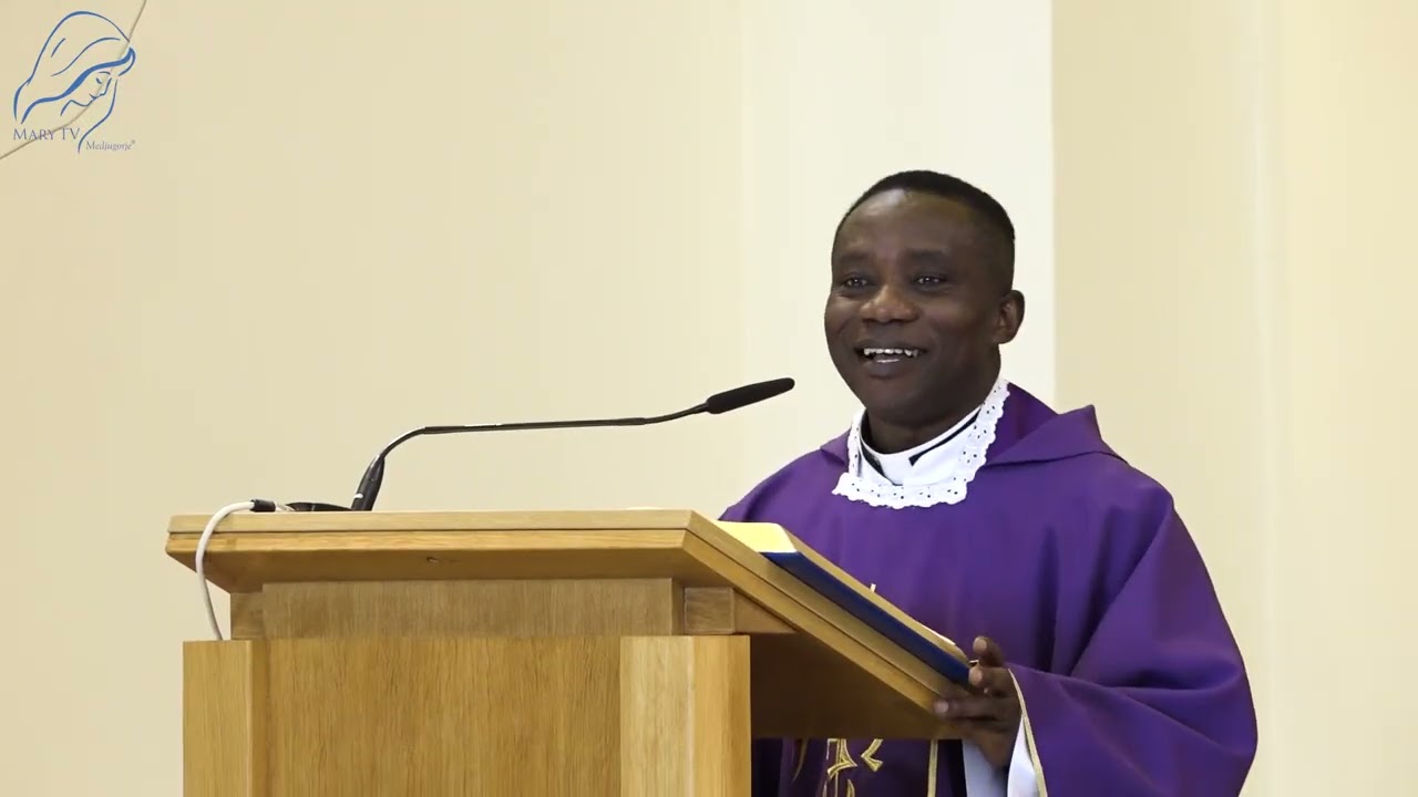 English Mass in Medjugorje 4/3/2025: Fr. Pins Amoake