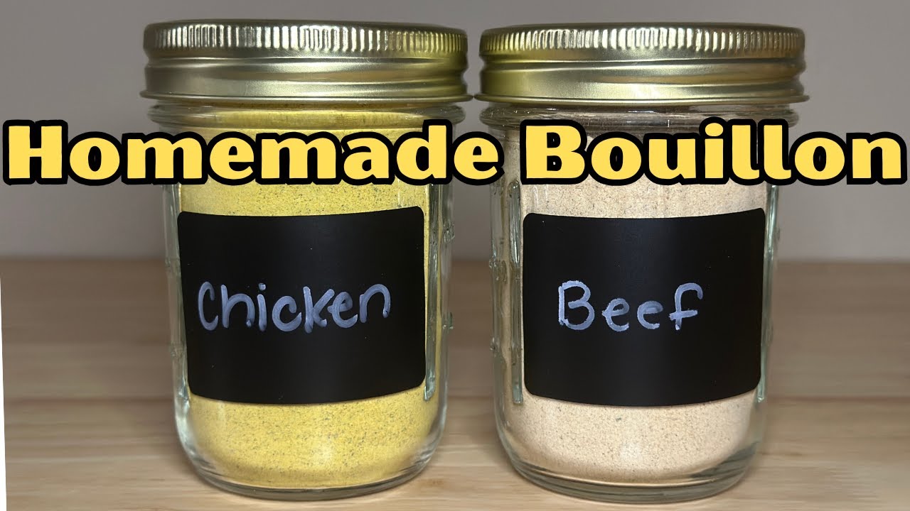 Homemade &ldquo;Beef&rdquo; & &ldquo;Chicken&rdquo; Bouillon Powder! Vegetarian and Vegan!