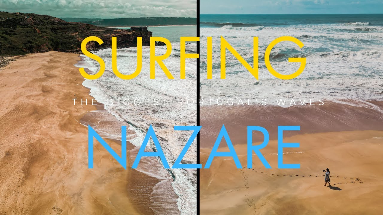 Discover the biggest waves of Portugal. Why SHOULD you visit Nazare, Portugal ? #surfing #nazare