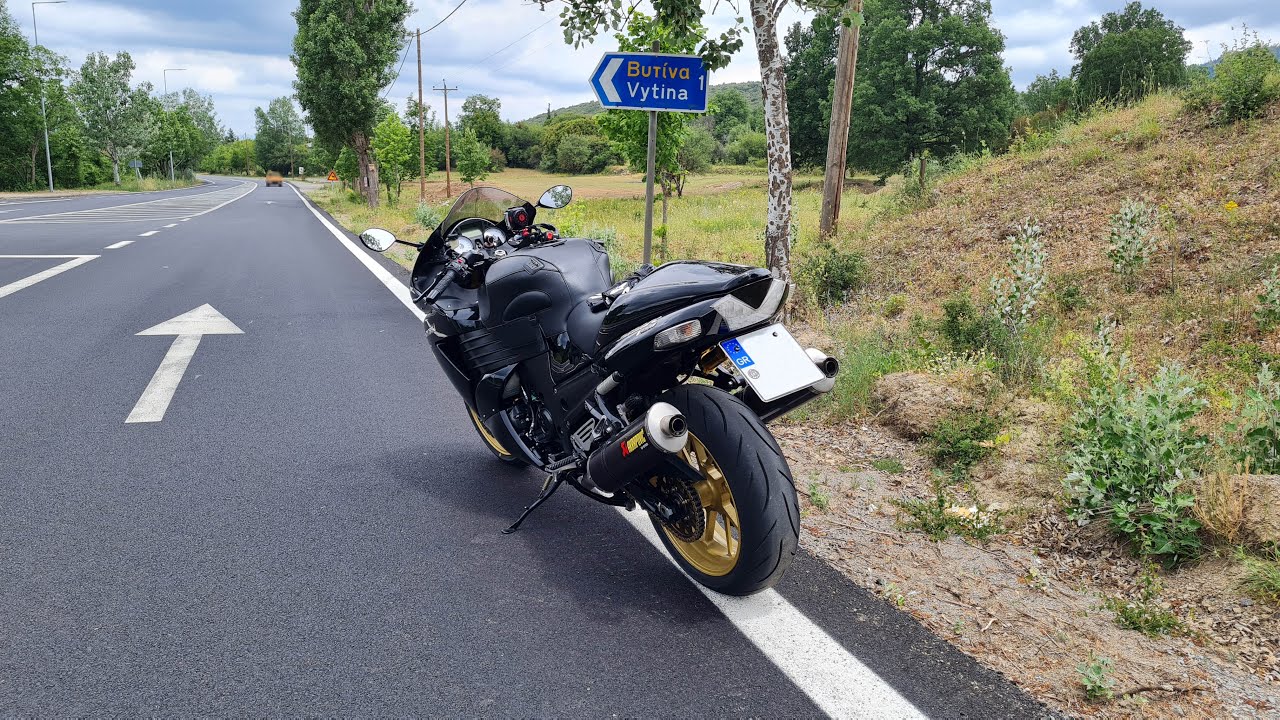 Kawasaki ZZR 1400 Ride to Vytina.