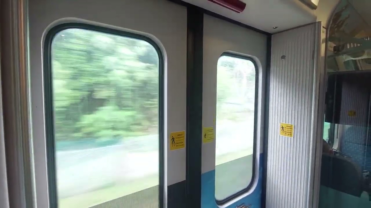 {Old Announcement} Full ERL KLIA Ekspres Line - KL Sentral to KLIA T2 with lavatory view [X1-08]